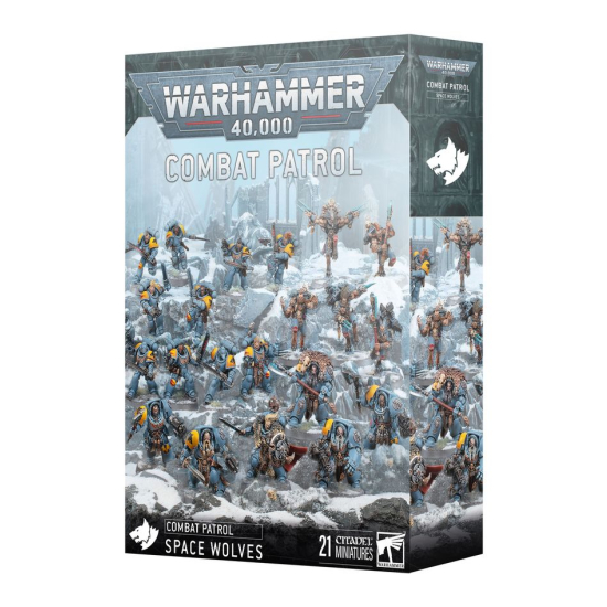 Warhammer 40k: Combat Patrol – Space Wolves (21 modeli, Askar’s Wolfpack)